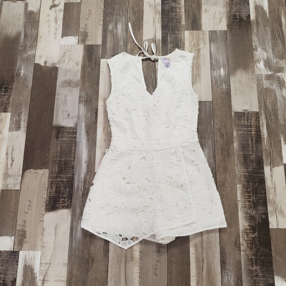 Small white romper